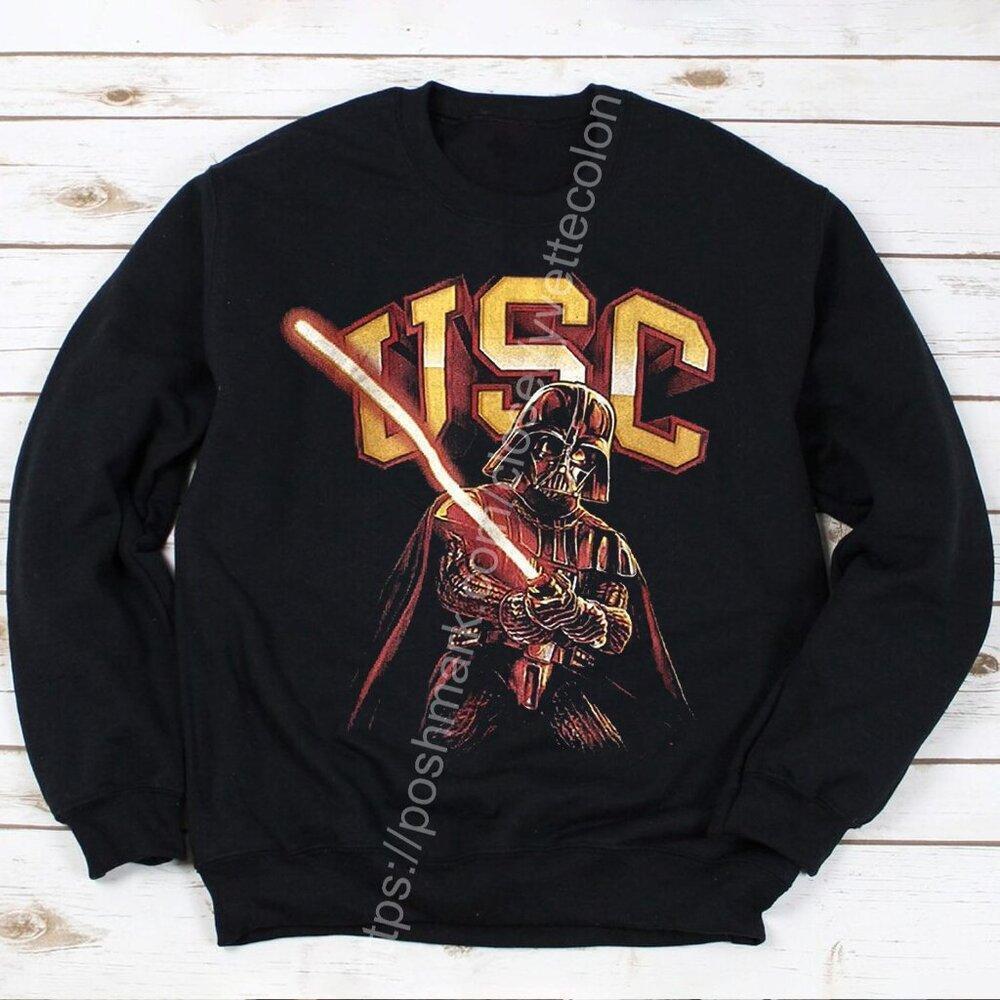 Usc Trojans Sc Star Darth Shirt Sweatshirt Black
